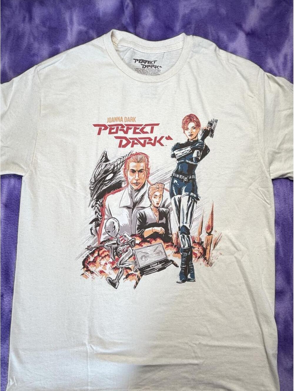 Loot wear perfect dark 2022 gaming collectible tshirt